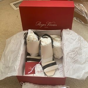 BNIB Roger Vivier Sandal Mule trompette 3 inch heels